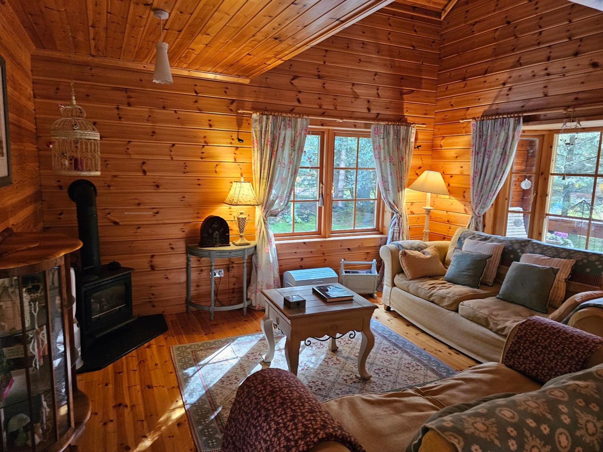 Forest Lodge Log Cabin - Ireland Ballyconnell  Bagian luar foto